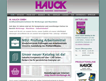 Tablet Screenshot of hauck-werkzeuge.de
